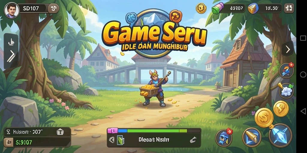 Gameplay seru dan penuh tantangan di SD107.