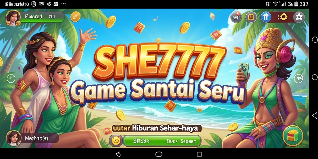 Tampilan seru dari gameplay SHE777 yang menarik dan penuh warna.